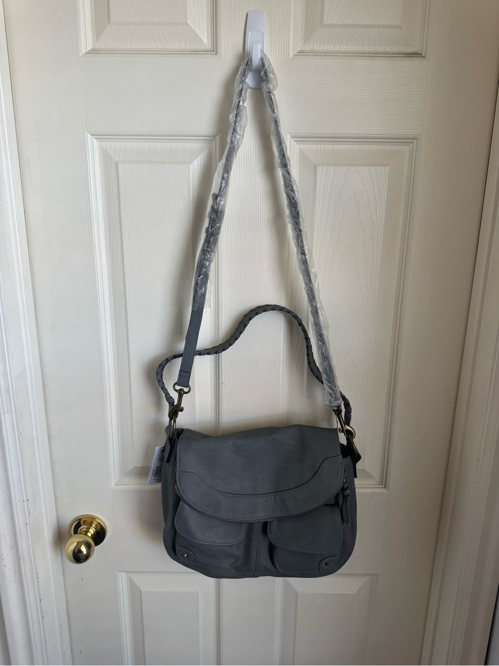 Sonoma Blue/Gray Crossbody Purse